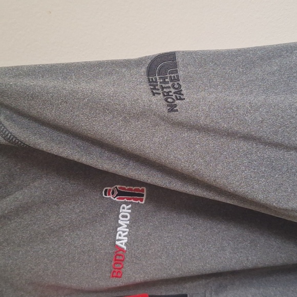 The North Face Bodyarmor Charcoal Quarter-Zip Lightweight Fleece Pullover Size M - Picture 4 of 10